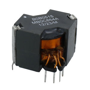electrical power supply transformer / encapsulated / through-hole