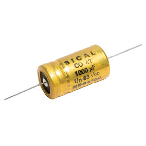 electrolytic capacitor / axial