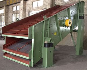 circular vibrating screener