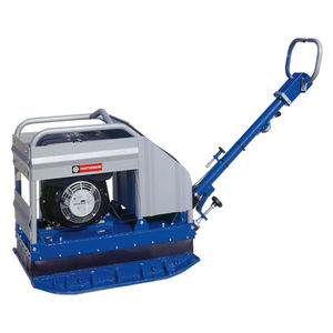 reversible vibratory plate