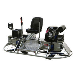 ride-on power trowel