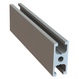 anodized aluminum profile / H-shaped / industrial