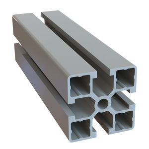aluminum profile / grooved / industrial