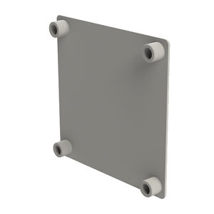 profile end cap / press-fit / square / polyamide