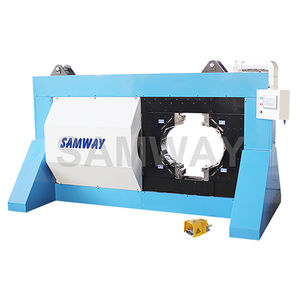hydraulic hose crimping machine / automatic / foot-operated / PLC-controlled