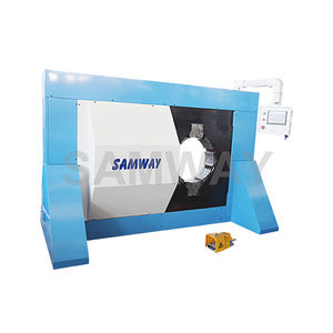 hydraulic hose crimping machine / automatic / foot-operated / PLC-controlled