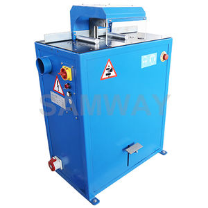 Rotary blade cutting machine - C400A - WUXI SAMWAY CO.,LTD - for hoses ...