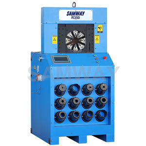 profile crimping machine / automatic / hydraulic / foot-operated