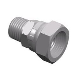 reduction fitting / threaded / tapped / straight