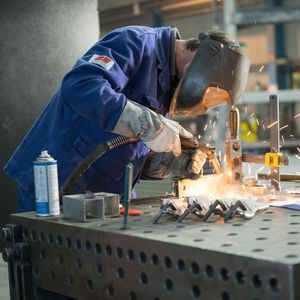 arc welding / aluminum / industrial / for the construction industry