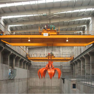 overhead crane with grab 1