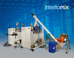 mobile batch blender / resin / high-precision / continuous