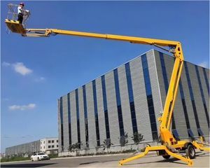 trailer-mounted telescopic boom lift 1
