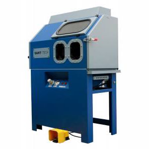 pressure blast cabinet / manual / compact / for the automotive industry