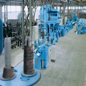 wire mesh shot blasting machine
