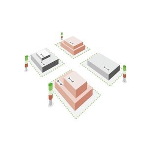 pick-to-light order-picking system 1