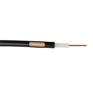 coaxial electrical cable / RF / stranded / solid