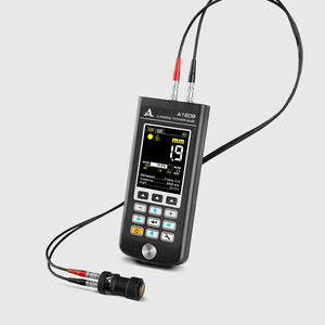 metal thickness gauge / for pipes / digital display / ultrasonic