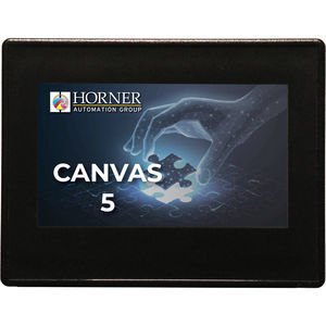 HMI with touch screen
