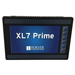 HMI with touch screen