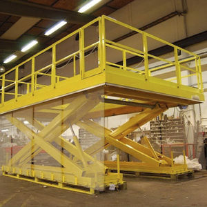 workshop scissor lift platform