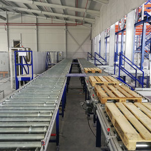 roller conveyor / for logistics / for pallets / for containers