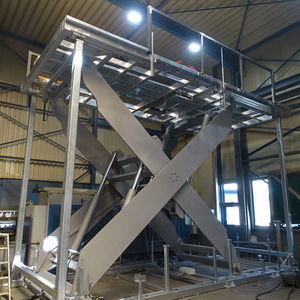 workshop scissor lift platform