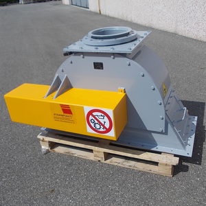 bulk material diverter valve