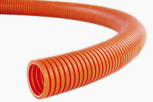 protection conduit / corrugated / spiral / for cables