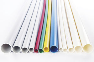 protection conduit / tubular / for cables / PVC