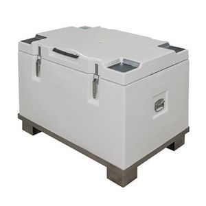 glass fiber-reinforced polyester crate