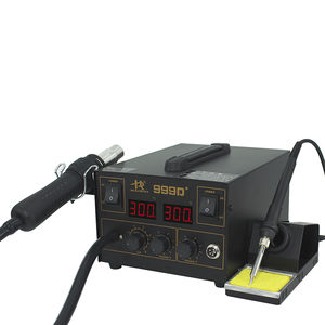 manual soldering station / with temperature control / ESD / LED