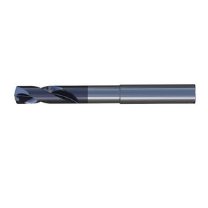 solid drill bit / for aluminum / carbide / with internal coolant