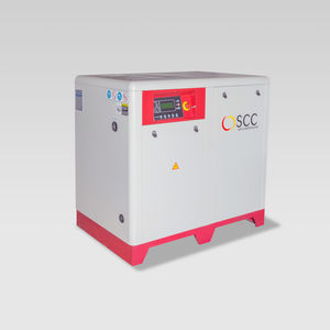 air compressor / stationary / electrically-powered / screw