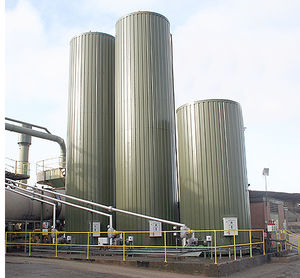 bitumen storage tank