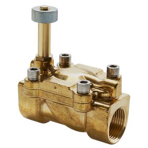 pilot-operated solenoid valve