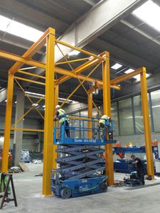 monorail overhead traveling crane