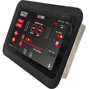 operator interface with touch screen