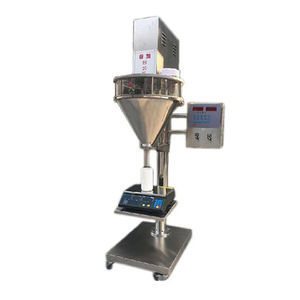 filling machine with platform scale