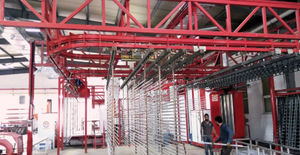 curing oven / conveyor / electric / gas