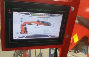 HMI terminal with touch screen / with keyboard / panel-mount / 800 x 480