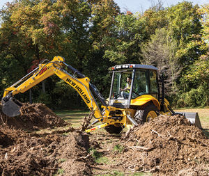 铰接式反铲装载机