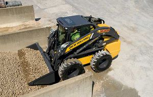 胶轮打滑驾驶装载机