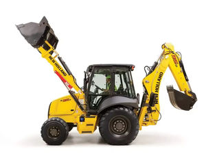 articulated backhoe loader 1