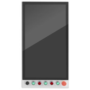 multitouch screen operating panel