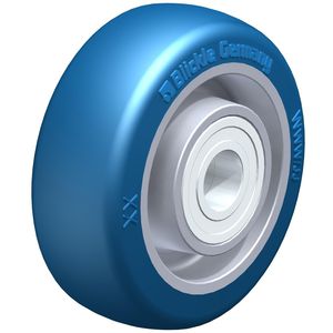 wheel with solid tire