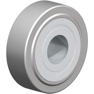 wheel with solid tire / steel / for heavy loads