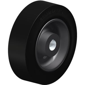 wheel with solid tire