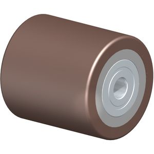 pallet trucks wheel type roller / steel / polyurethane / ball bearing