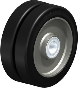 wheel with solid tire